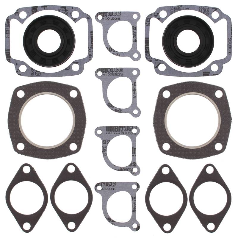 Vertex Pistons Vertex Gaskets 82-84 John Deere Snowfire (Kawasaki) FC/2 Complete Gasket Kit w/ Oil Seals 711054X 711054X Photo - Primary
