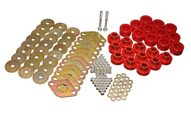 Energy Suspension Body Mount Set; Incl udes Hardware; 0BPH9 2.4109R Photo - Primary