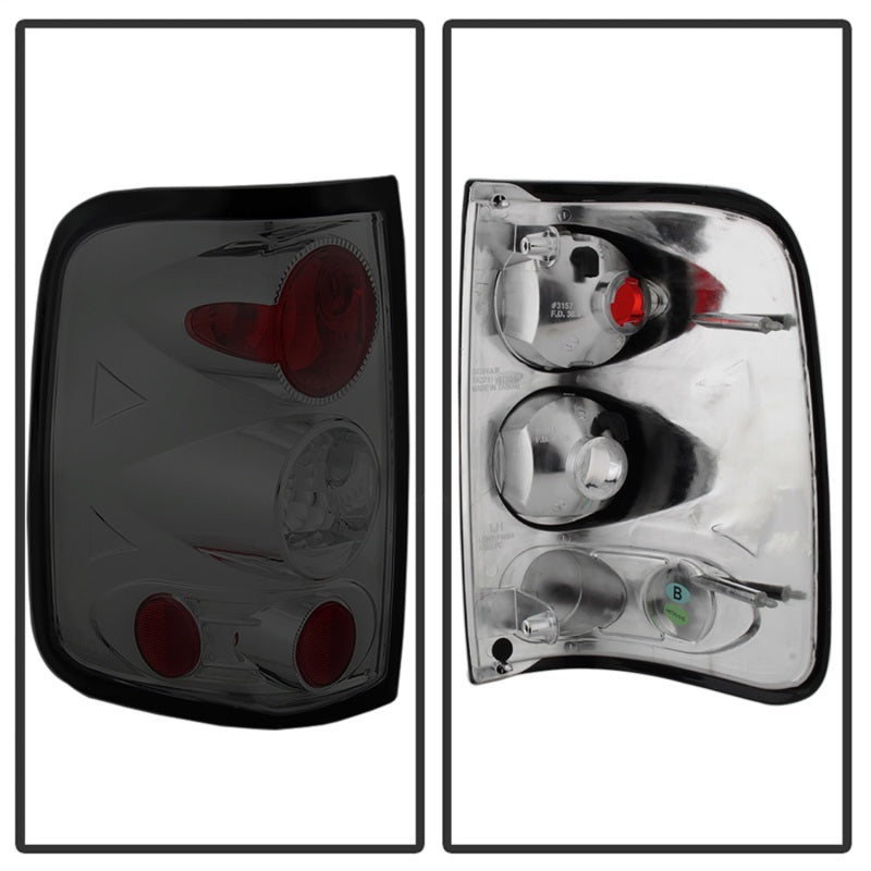 Spyder Ford F150 side 04-08 (Not Fit Heritage & SVT)Euro Tail Lights Smke ALT-YD-FF15004-SM 5003294 5003294 Photo - Unmounted
