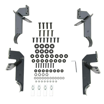 Westin 2007-2017 Jeep Wrangler 2dr E-Series 3 Nerf Step Bars - Black 23-3315 23-3315 Photo - Unmounted