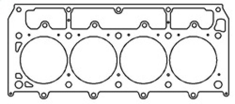 Cometic Gasket 4.150 MLX Head Gasket .040 GM LSX Race RH CAGC5702-040 C5702-040 Photo - Unmounted