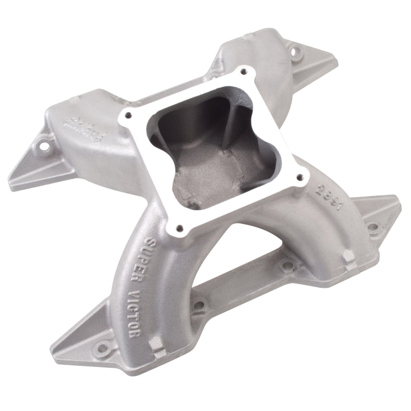 Edelbrock Intake Manifold; Super Victor Chrysler 440 Max Wedge Dominator (4500) 2893 Photo - out of package