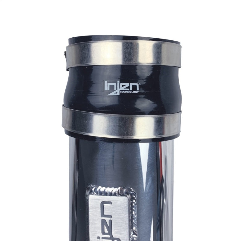 Injen Polished Short Ram Cold Air Intake System with SuperNano-Web Dry Air SP3082P Photo - Unmounted