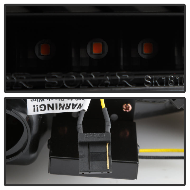 Spyder Mitsubishi Lancer/Evolution X 08-14 V2 LED Tail Lights - Black Smoke ALT-YD-ML08V2-SEQ-BSM 5088147 5088147 User 3