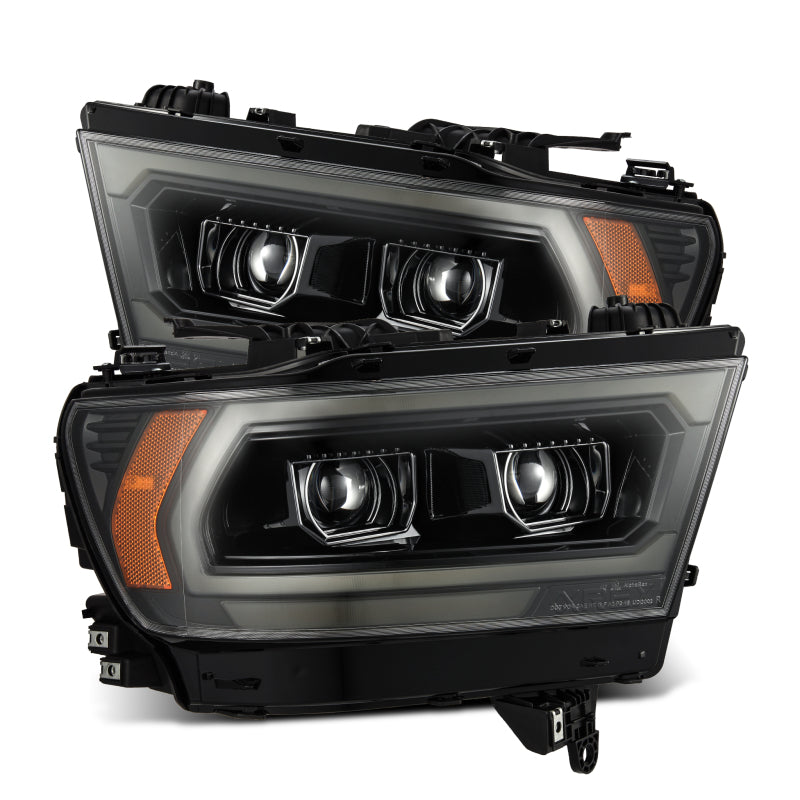 AlphaRex 19-22 Ram 1500 LUXX LED Projector Headlights Alpha Black 880575 880575 Photo - Primary