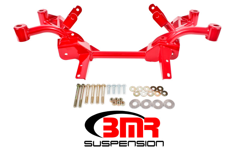 BMR 82-82 3rd Gen F-Body K-Member w/ LS1 Motor Mounts and Pinto Rack Mounts - Red KM008-1R KM008-1R Photo - Primary