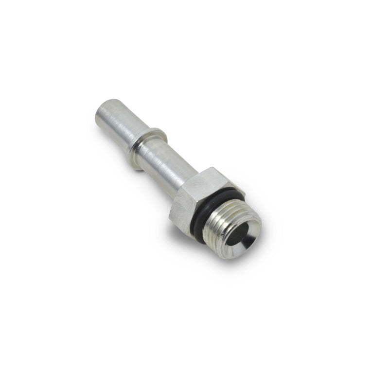 Russell Performance Adapter Fitting 3/8in SAE QuickDisc Male to #6 SAE Port Male Straight Zinc 644020 644020 Photo - out of package