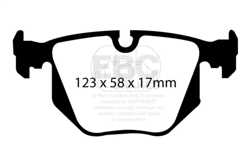 EBC Disc Brake Pad Set DP61118 Photo - Primary