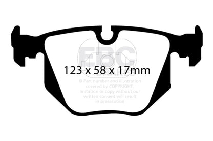 EBC Disc Brake Pad Set DP61118 Photo - Primary