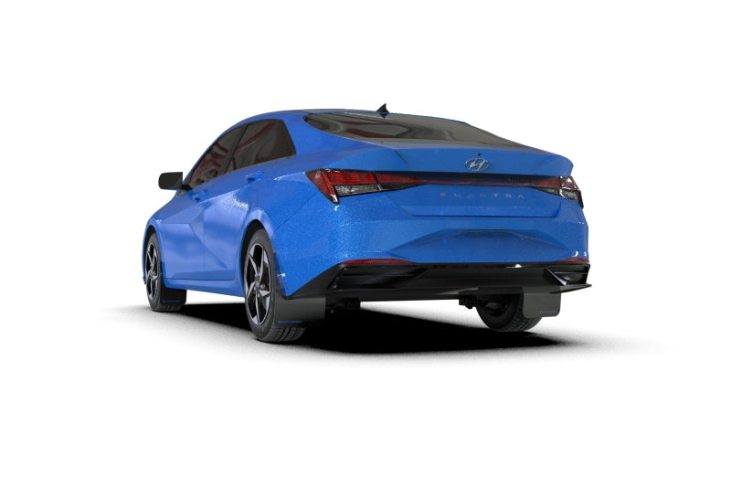 Rally Armor 21-23 Hyundai Elantra (Will Not Fit Elantra N/N Line) Black UR Mud Flap w/ Blue Logo MF69-UR-BLK-BL MF69-UR-BLK-BL User 1