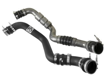 aFe BladeRunner 3 IN Intercooler Tube Hot Side Black GM Diesel Trucks 2017 46-20338-B Photo - Unmounted