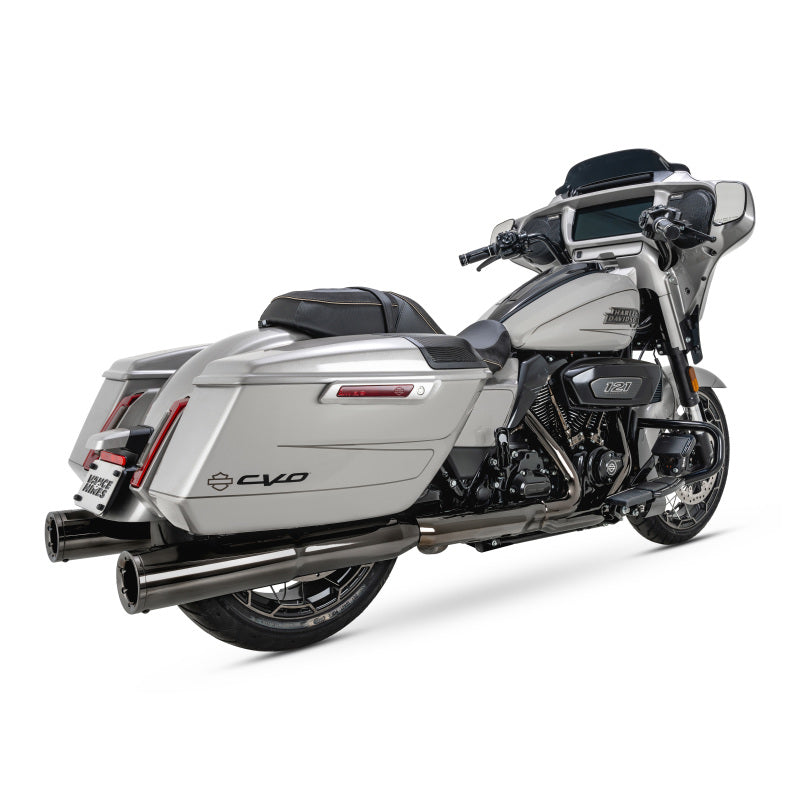 Vance and Hines Vance & Hines 17-23 Harley Davidson CVO/Touring Hi-Output Slip on Exhaust - Dark Chrome 16468