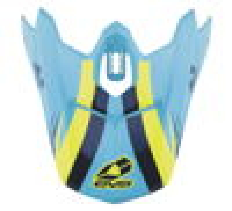 EVS T3 Works Visor Blu Hivis Yel H16T3W-VSBUHVY H16T3W-VSBUHVY User 1
