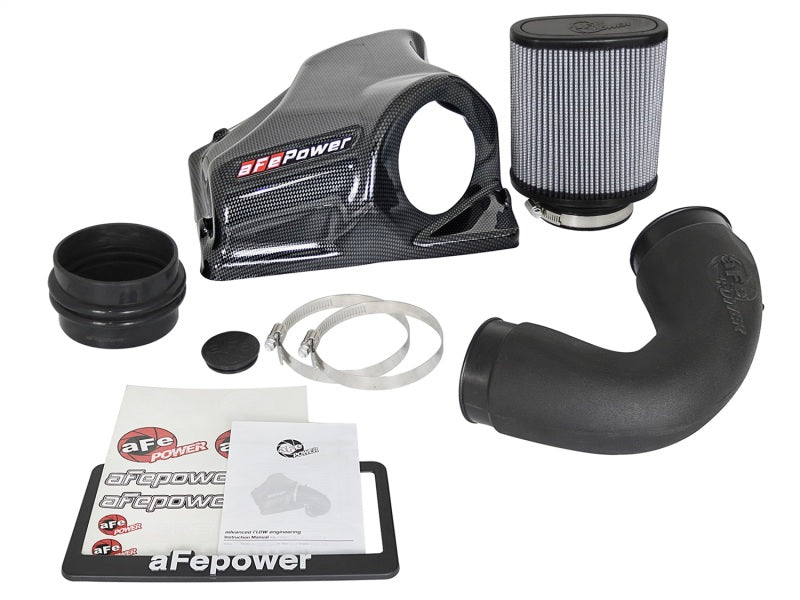 aFe Magnum FORCE Stage-2 Pro DRY S Cold Air Intake System BMW 330i (F3x) 51-12922-C Photo - Unmounted
