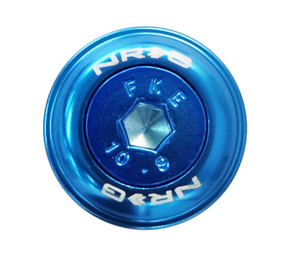 NRG Fender Washer Kit w/Color Matched M6 Bolt Rivets For Plastic (Blue) - Set of 10 FW-150BL FW-150BL Photo - Primary