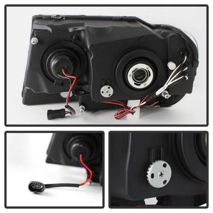 Spyder Jeep Grand Cherokee 99-04 Projector Headlights LED Halo LED Chrm - PRO-YD-JGC99-HL-C 5011152 5011152 User 1