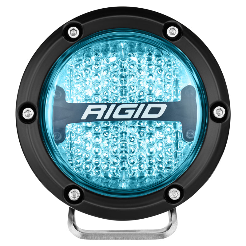 Rigid Industries 360-Series 4in LED Off-Road Diffused Beam - RGBW Backlight (Pair) 36400 36400 User 1