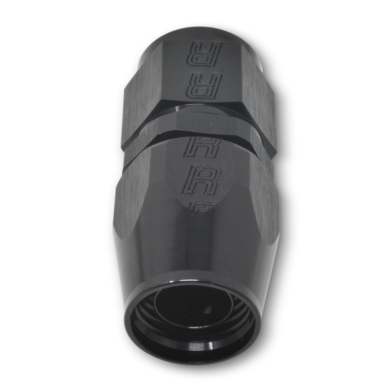 Russell Performance -12 AN Black Straight Full Flow Hose End 610055 610055 Photo - out of package