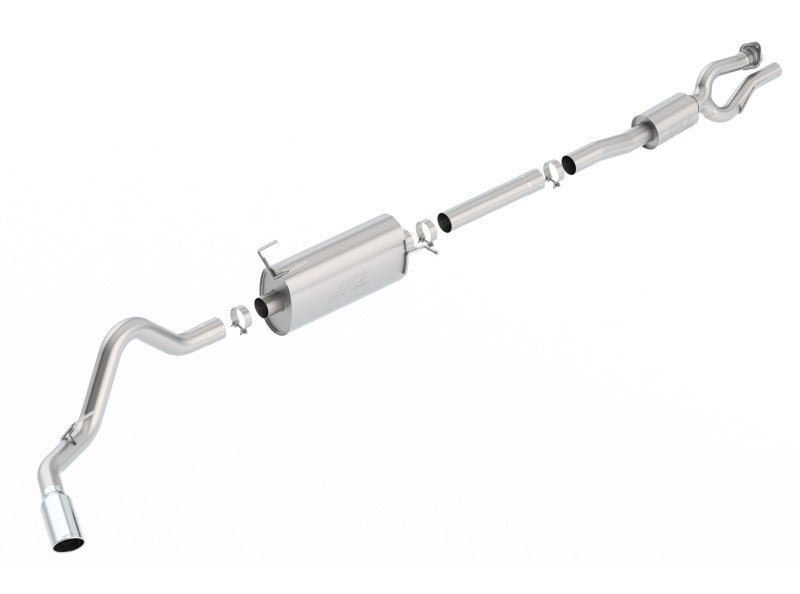 Borla S-Type Cat-Back 17-19 Ford F-250/350 Super Duty Side Exit Exhaust - 5in tip (Gas Only) 140798 140798 Photo - Primary