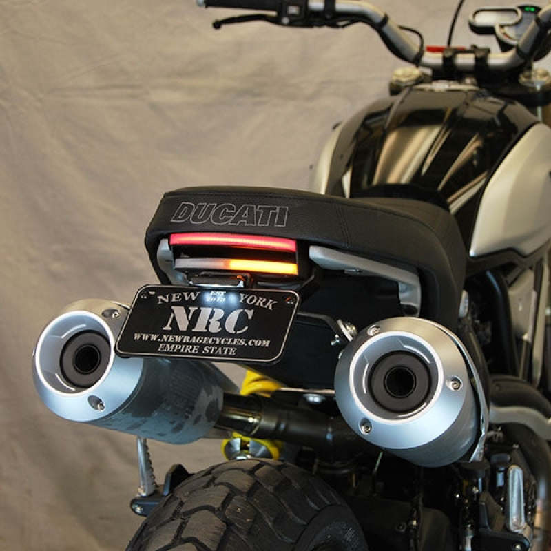 New Rage Cycles 18-24 Ducati Scrambler 1100 Fender Eliminator Kit S1100-FE-S S1100-FE-S Photo - Primary
