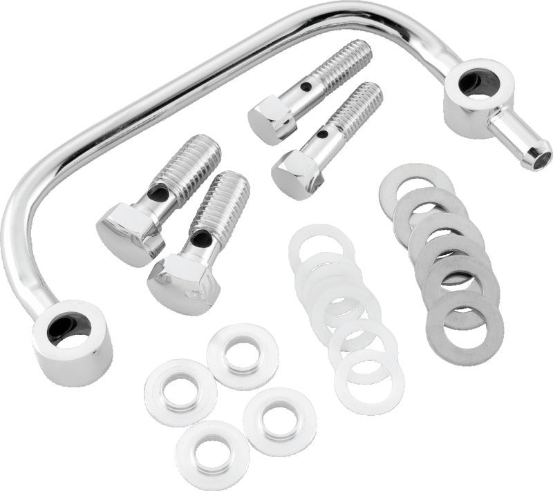 Bikers Choice 96-06 Big Twin Chrome Head Breather Kit 482723 482723 Photo - Primary