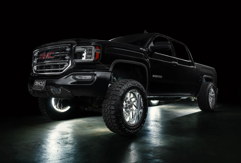ORACLE Lighting LED Illuminated Wheel Rings - 16.5in PLASMA White 4238-051 4238-051 Photo - lifestyle view
