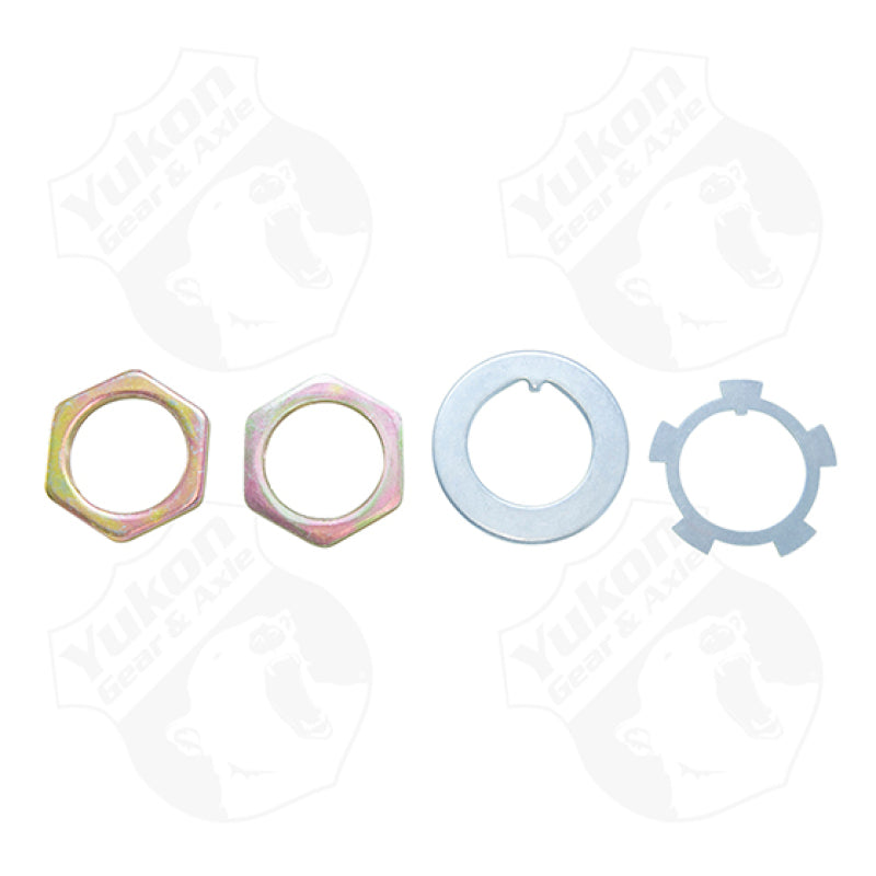 Yukon Gear & Axle Yukon Gear Toyota Front Spindle Nut and Washer Kit YSPSP-040 YSPSP-040 Photo - Primary