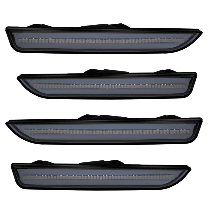 ORACLE Lighting Oracle 10-14 Ford Mustang Concept Sidemarker Set - Tinted - Competition Orange (CY) 9700-CY-T 9700-CY-T Photo - in package