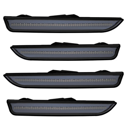 ORACLE Lighting Oracle 10-14 Ford Mustang Concept Sidemarker Set - Tinted - Competition Orange (CY) 9700-CY-T 9700-CY-T Photo - in package