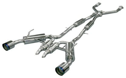 HKS Infiniti Q50 Hybrid VQ37 Full Dual Muffler 32009-KN001 Photo - Primary