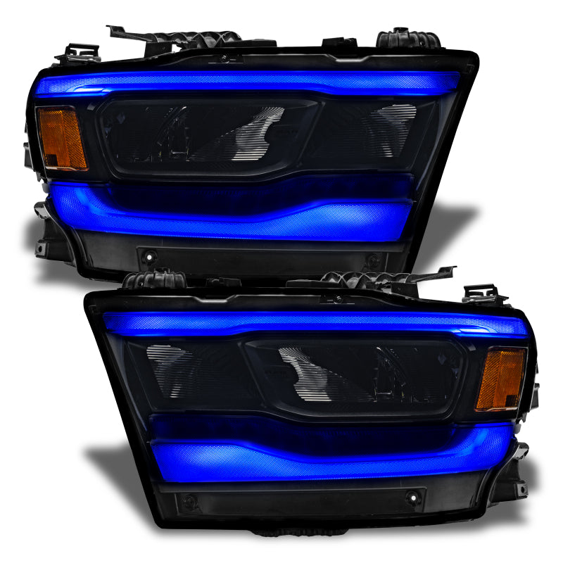 ORACLE Lighting Oracle 19-21 Dodge RAM 1500 Reflector LED Headlight DRL Upgrade Kit - ColorSHIFT w/Simple Controller 1281-504 1281-504 User 1