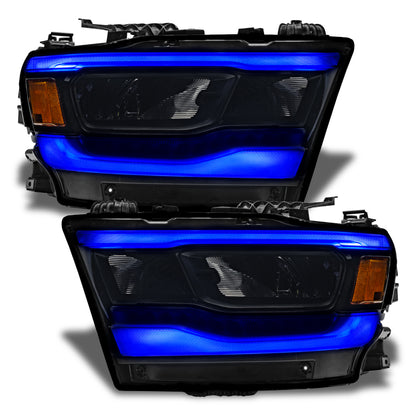 ORACLE Lighting Oracle 19-21 RAM 1500 RGB+W Headlight DRL Upgrade Kit Reflector LED - ColorSHIFT w/ BC1 Controller 1281-335 1281-335 User 1
