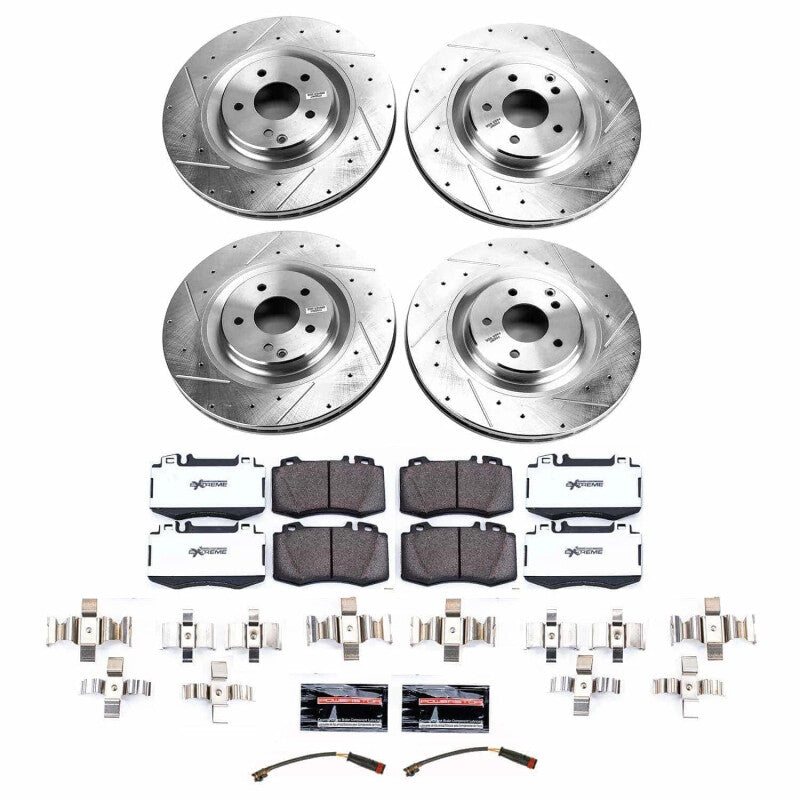 PowerStop Power Stop 07-10 Mercedes-Benz SLK55 AMG Front Z26 Street Brake Kit K9078-26 K9078-26 Photo - Primary