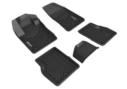 3D MAXpider 17-24 Jeep Compass Maxtrac Black R1 R2 A5JP01601809 A5JP01601809 Photo - Primary