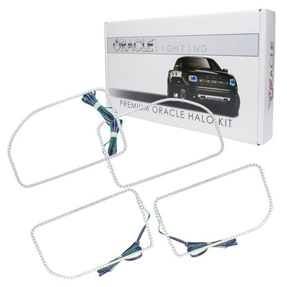 ORACLE Lighting Oracle Ford F250/350 11-16 Halo Kit (Square Ring Design) - ColorSHIFT w/ 2.0 Controller 2383-333 2383-333 Photo - out of package