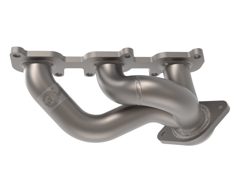 aFe Twisted Steel Shorty Header 11-17 Ford Mustang V6-3.7L - Titanium Coat Finish 48-43031-T 48-43031-T Photo - Unmounted