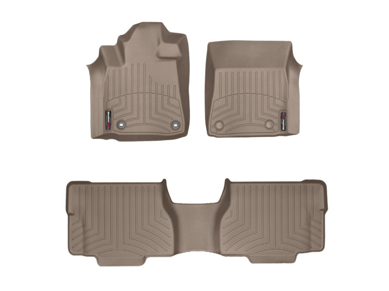 WeatherTech WT FloorLiner - Rear - Tan Floor Mats Floor Mats - Rubber main image