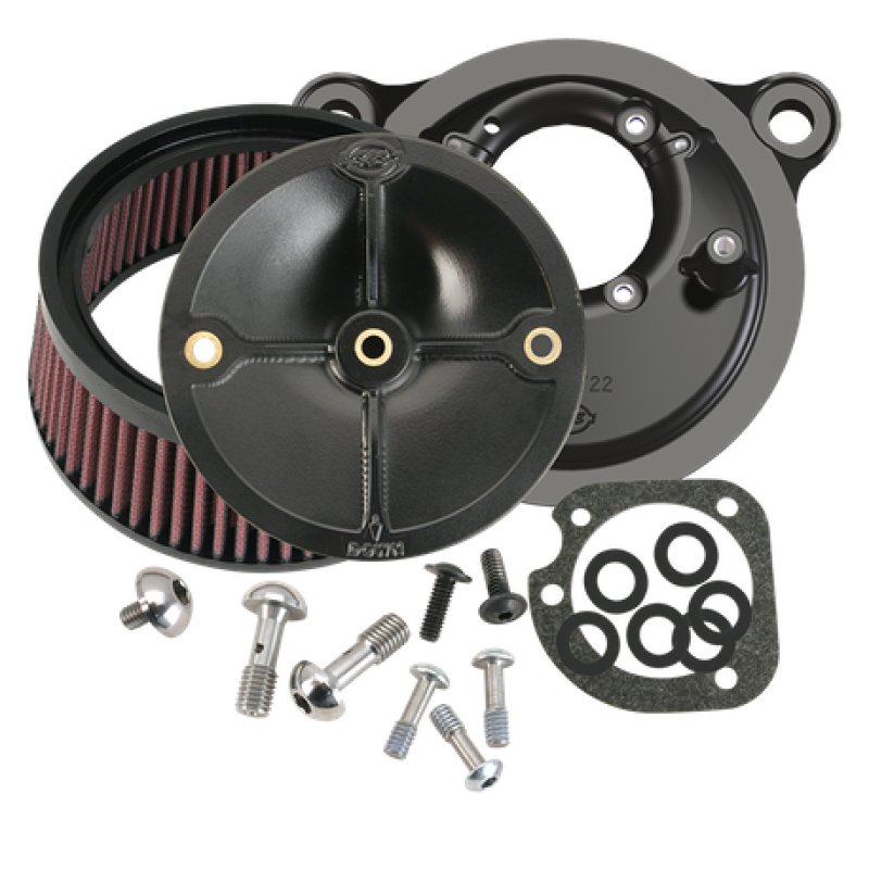 S&S Cycle 93-99 BT Models w/ Stock CV Carb Stealth Air Cleaner Kit w/o Cover 170-0100 170-0100 User 1