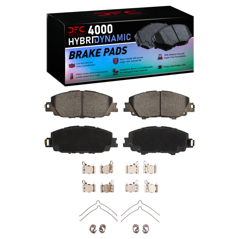 DFC DFC 4000 HybriDynamic Brake Pads Brakes, Rotors & Pads Brake Pads - OE main image