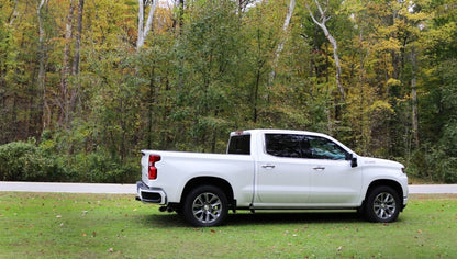 Corsa 2019+ Chevy Silverado 5.3L Crew Cab Short Bed Sport Cat-Back Dual Rear Exit w/ Polished Tips 21030 21030 Photo - Mounted