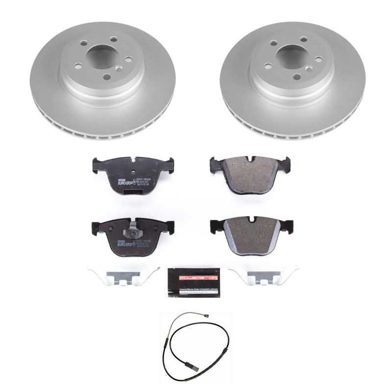 Power Stop 2019 BMW X6 Rear Euro-Stop Brake Kit ESK8426 ESK8426 Photo - Primary