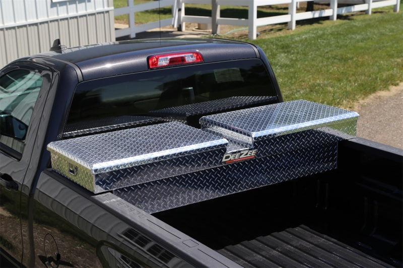 Dee Zee Deezee Universal Tool Box - Red Crossover - Double BT Alum Full Size DZ8370 DZ8370 Photo - Mounted