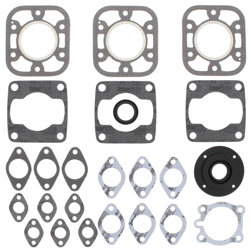 Vertex Pistons Vertex Gaskets 73-75 Brutanza 440 58mm Bore Complete Gasket Kit w/ Oil Seals 711108 711108 Photo - Primary