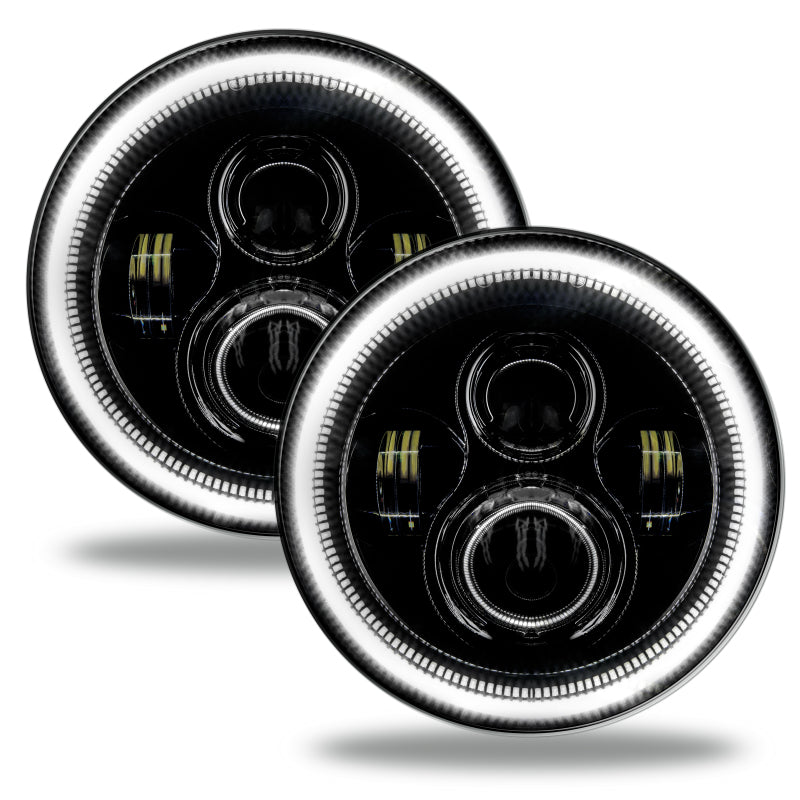 ORACLE Lighting Oracle 7in High Powered LED Headlights - Black Bezel - White 5769-001 5769-001 Photo - Primary