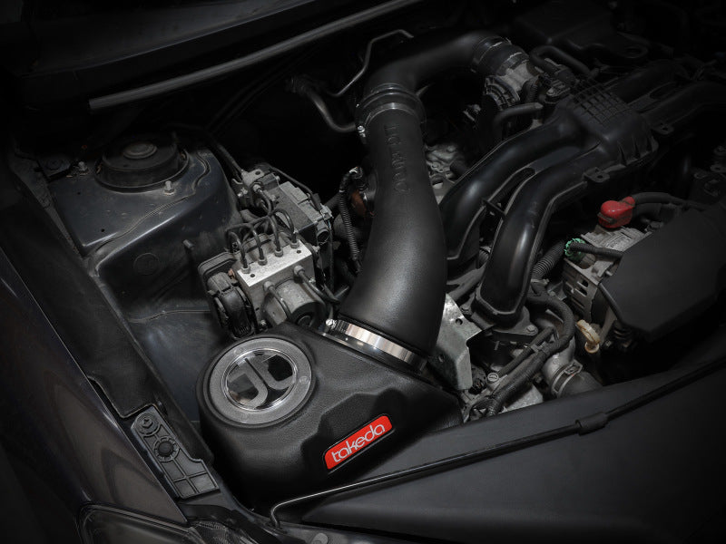 aFe Takeda Momentum Pro DRY S Cold Air Intake System 12-16 Subaru Impreza H4-2.0L 56-70043D 56-70043D Photo - Mounted