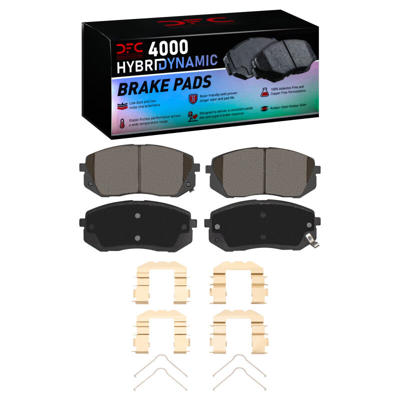 DFC DFC 4000 HybriDynamic Brake Pads Brakes, Rotors & Pads Brake Pads - OE main image