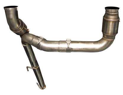 Kooks 3" x OEM Stainless Catted Y-Pipe 35103202 Photo - Unmounted