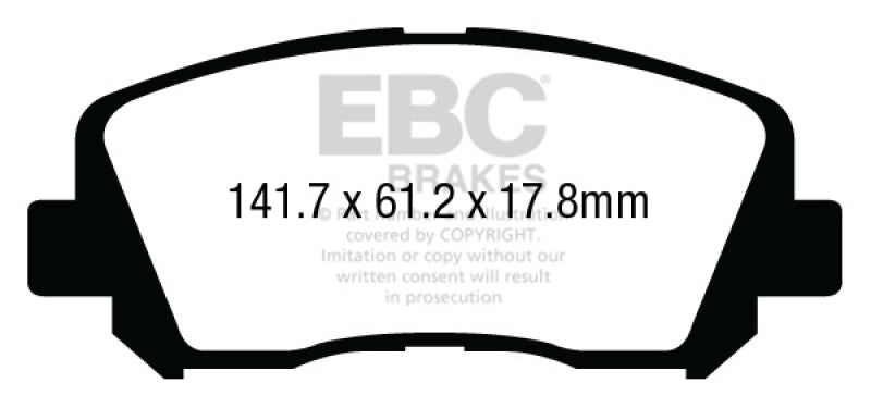 EBC Disc Brake Pad Set DP33007C Photo - Primary