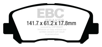 EBC Disc Brake Pad Set DP33007C Photo - Primary