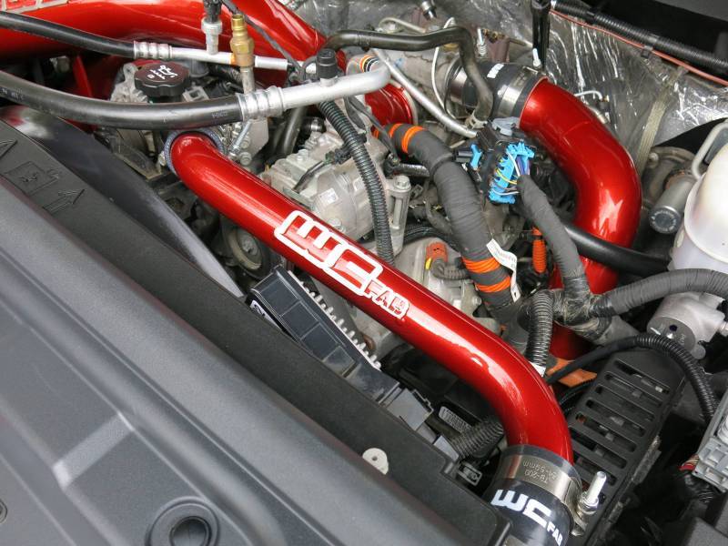 Wehrli 11-16 Chevrolet 6.6L LML Duramax Upper Coolant Pipe - Candy Teal WCF100696-CT WCF100696-CT User 1